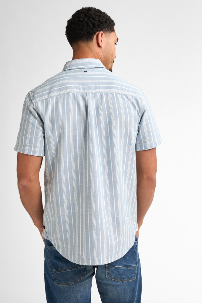 STRIPED SHIRT TURTLEVISTA M 1050 SIS417 5187 Pale Blue